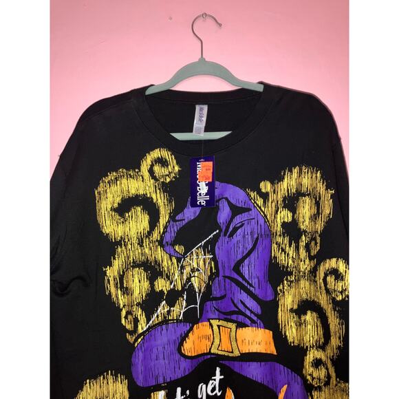 NWT Mac & Belle "Lets get wicked" witch crewneck sweatshirt size XL - Picture 3 of 4